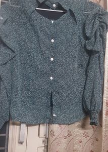 Women Unique Neck Top