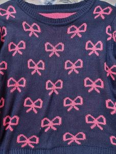 Coquette Bow Knit Sweater