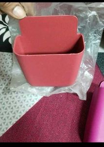 Wall Mounted Storage Box Remote 2 Pc