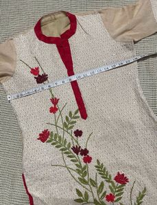 Elegant Embroidered Kurta