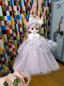 Cute Baby Doll Pink Keychain