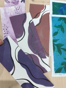 Handmade Watercolor Bookmarks
