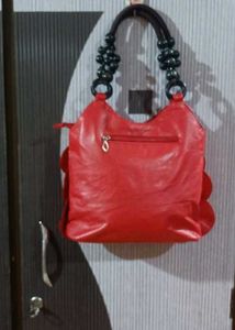 Red Statement Handbag