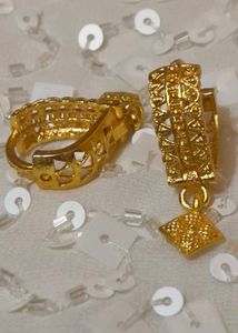 Golden Polish Studs Pack Of 1