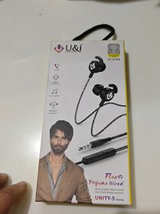 U&i Flower Perfume Wired Earphones
