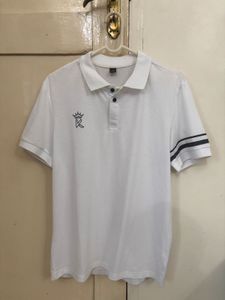 Manfinity White Polo T-Shirt