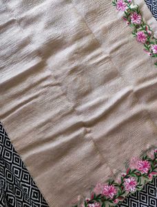 Brand New Banarasi Crushed Tissue Silk Saree