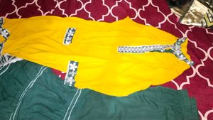 Kurta and sharara suit