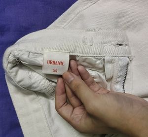 kuromi white denim shorts (shown in next pic)