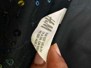 Sparkly Black Dress 4-6 years