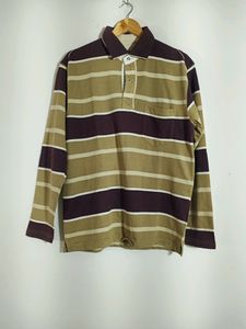 Monte Carlo Brown Striped T-Shirt (Men's)