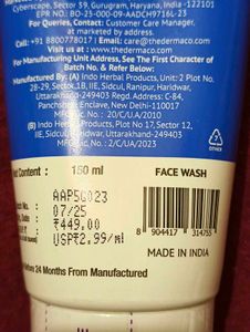 pack of 2, Kojic Acid Face Wash