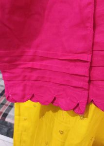 Kurta Set With Banarasi Dupatta Designer Pant