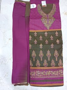 Beautiful Colour Combination Dress Material