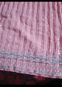 Pink Plazo Suit