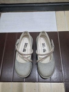 Cute Silver Sparkle Shoes