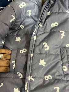 Warm Fur Cap Jacket For Up To 24 Months