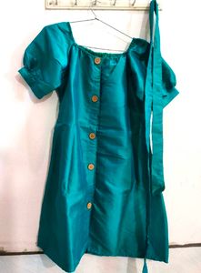 Midi Dress with Belt