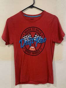 Red "Drift Pro" Graphic Tee