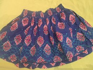 Imported Paisley Print Mini Skirt