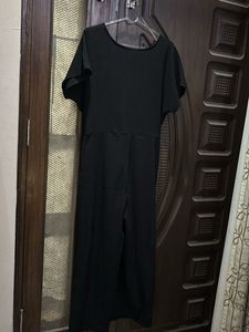 Black Tie Front Midi jumpsuit.NOT WORN EVEN ONCE.