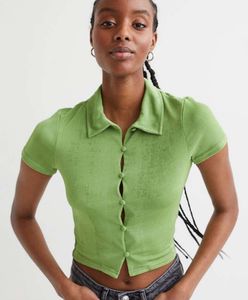 H&M Shimmer Crop Top