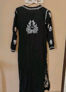 Chikankari Kurti And Palazzo