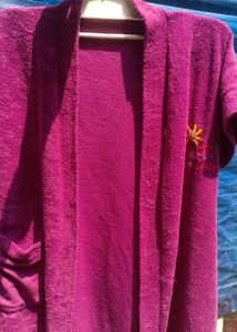Kids Purple Bath Robe~~terry/Cotton~for Girls