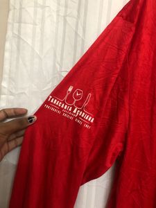 Team Red Long Sleeve T Shirt