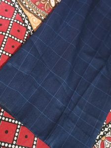 Blue Checked Pants
