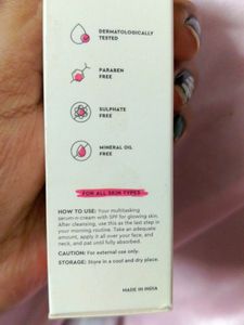 Serum Cream Sunscreen For Glow - Korean Glass Skin