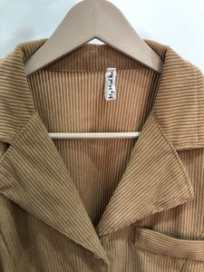 Corduroy Cropped Jacket