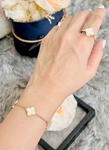 White Clover Bracelet