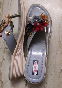 Floral Embellished  Sandals New