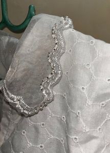 Korean Beaded Neck Top