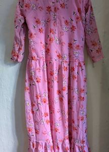 Floral Pink Dress