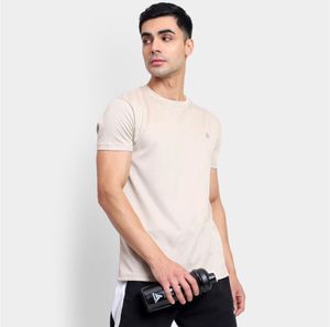 Beige Active T-Shirt
