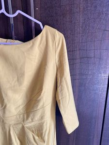 M&amp;S Yellow Dress