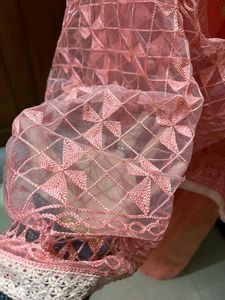 party wear coral suit set