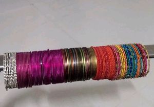 Multiple Metal Bangles