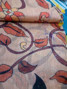 Beautiful Lenin Digital Sarees
