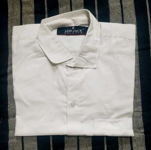 White Shirt Add-Jack Slim Fit Dress