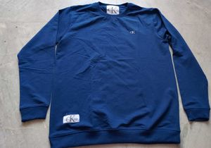 Men Calvin Klein Blue Sweater