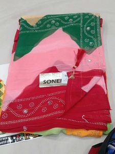 Multicolored Saree