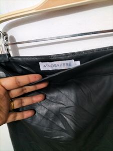 Leather Side Slit Skirt 🖤