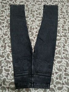 Acid Wash Straight Leg Jeans