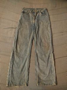 Wide Leg Denim Jeans.