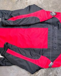 Red &amp; White Riding Jacket