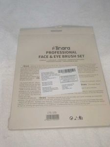 Minara professional face and eye brush set