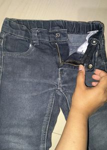 Grey Denim Boys Jeans